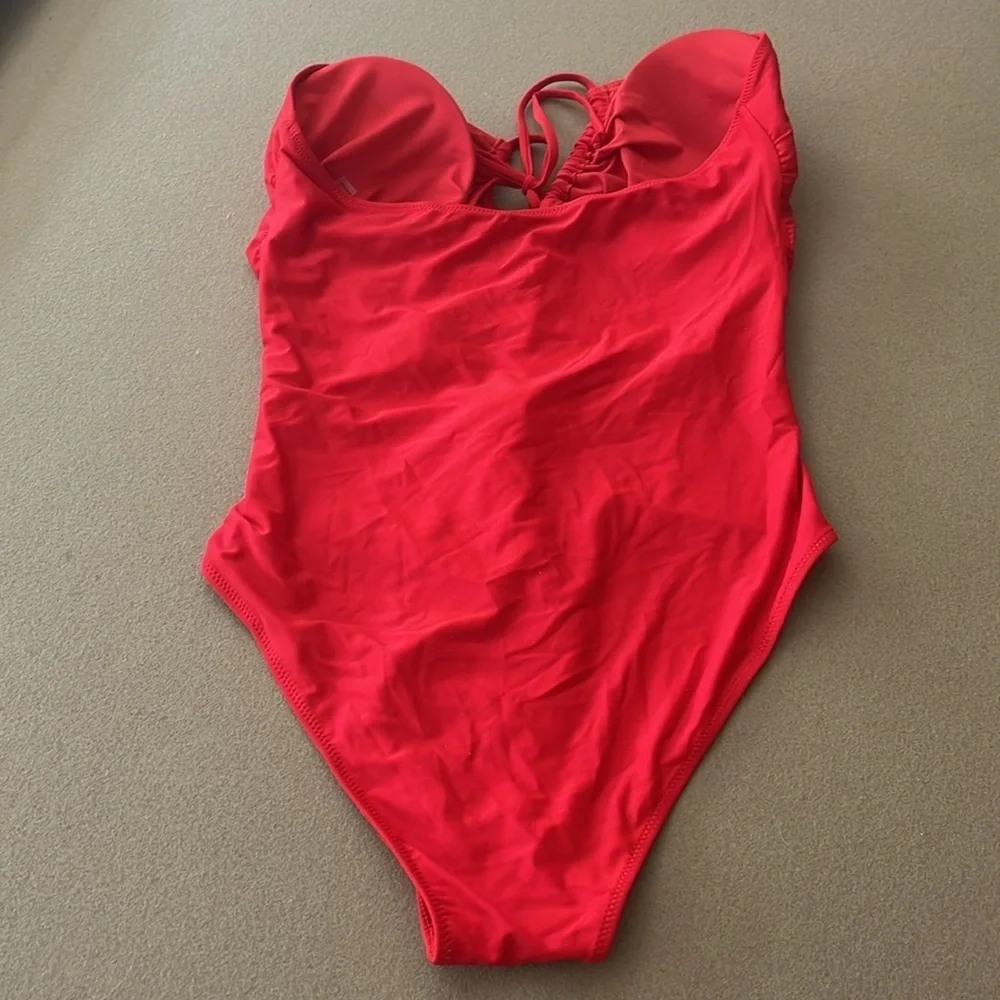 BLOOMING JELLY NWT Red One Piece Swimsuit- XL
